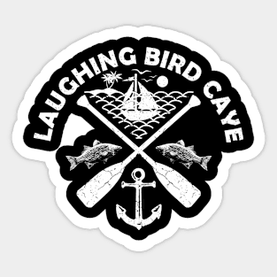 Laughing Bird Caye Beach, Belize, Boat Paddle Sticker